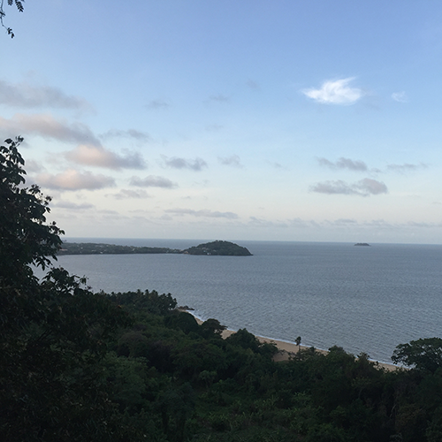 Vue des plages de Rémire-Montjoly